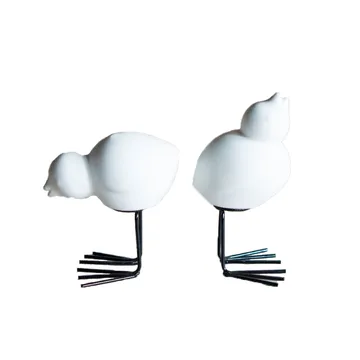 Decorazione pasquale DBKD Swedish Birds 2 pezzi - White - DBKD