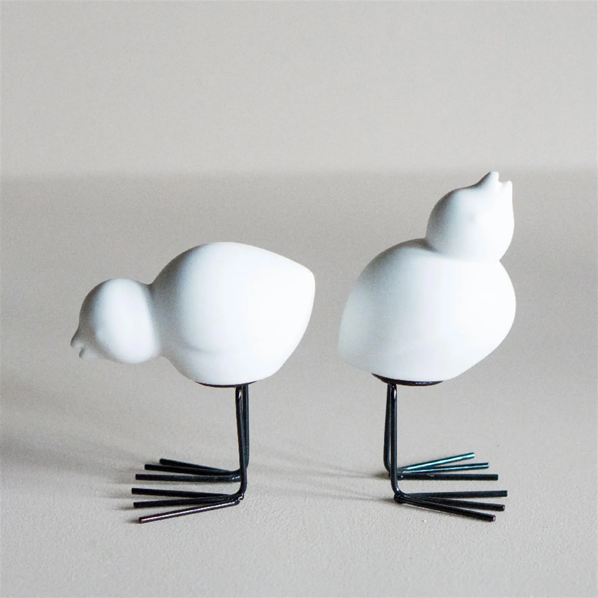 Decorazione pasquale DBKD Swedish Birds 2 pezzi, White DBKD