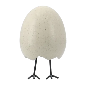 Decorazione pasquale Happy feet - Vaniglia - DBKD