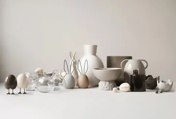 Decorazione pasquale Happy feet - Vaniglia - DBKD