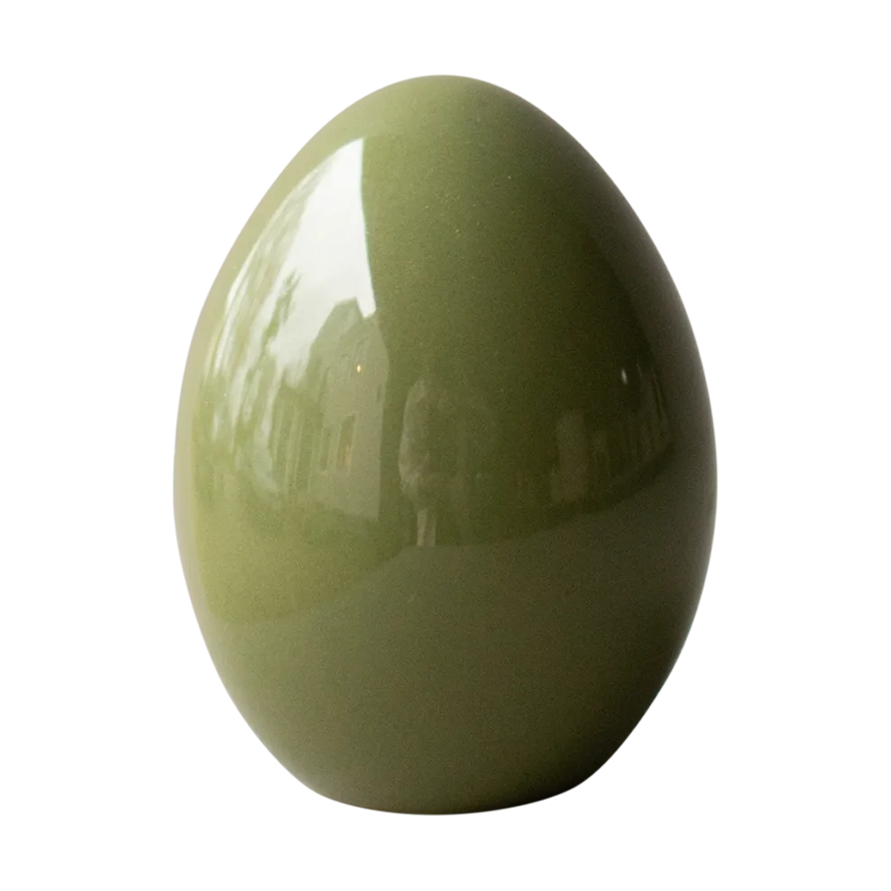 Decorazione pasquale Standing Egg, Verde DBKD