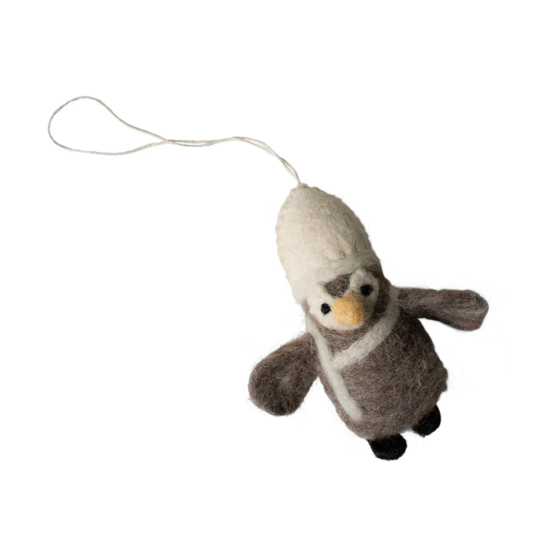 Decorazione pinguino , Beige-bianco DBKD