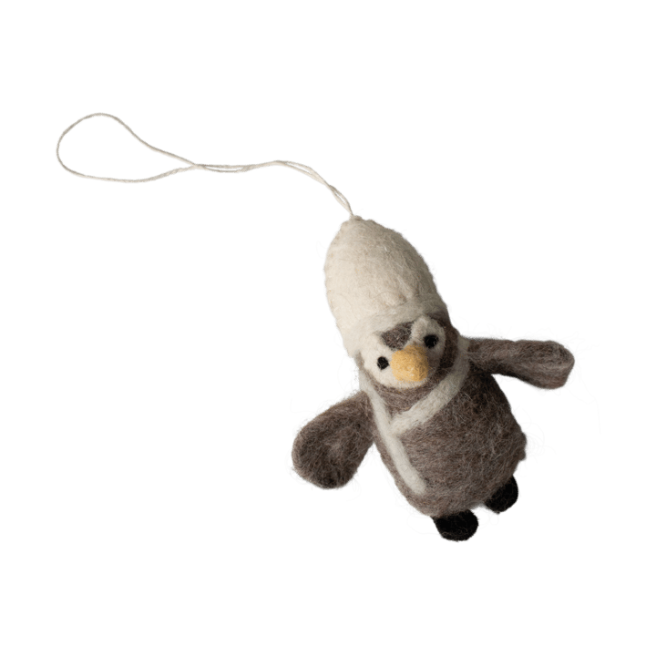 Decorazione pinguino  - Beige-bianco - DBKD