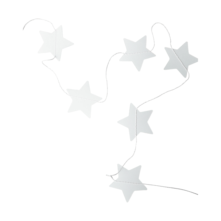 Decorazione Stella Garland - Bianco - DBKD