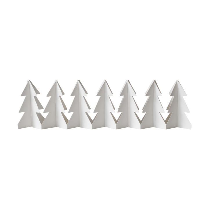 Decorazione Tree in a row 60 cm - Bianco - DBKD
