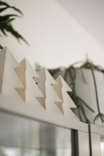 Decorazione Tree in a row 60 cm - Bianco - DBKD