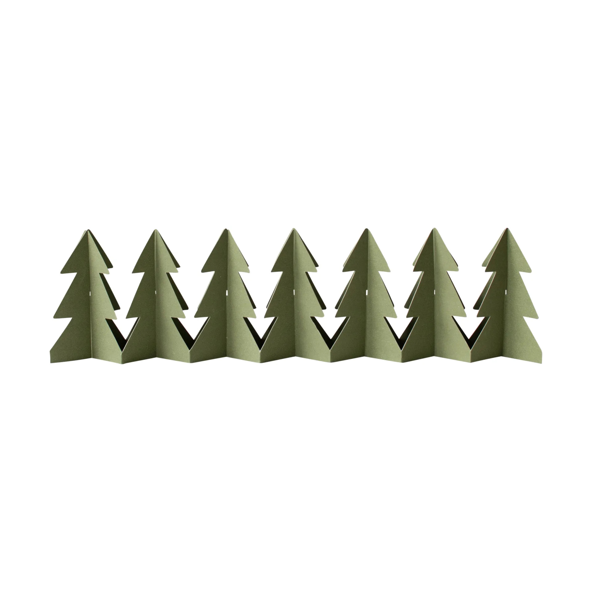 Decorazione Tree in a row 60 cm, Verde DBKD