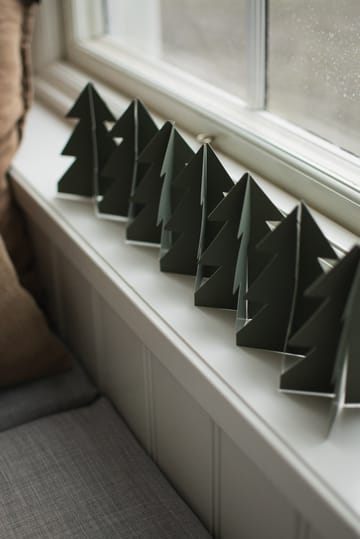 Decorazione Tree in a row 60 cm - Verde - DBKD