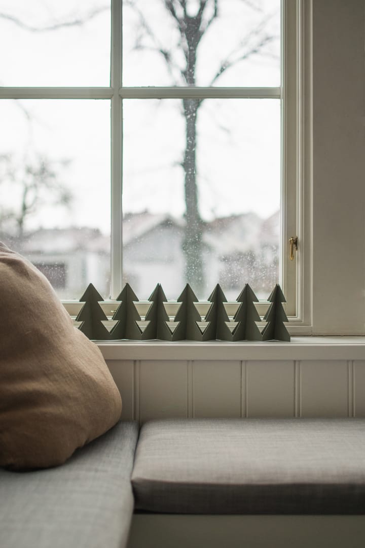 Decorazione Tree in a row 60 cm, Verde DBKD