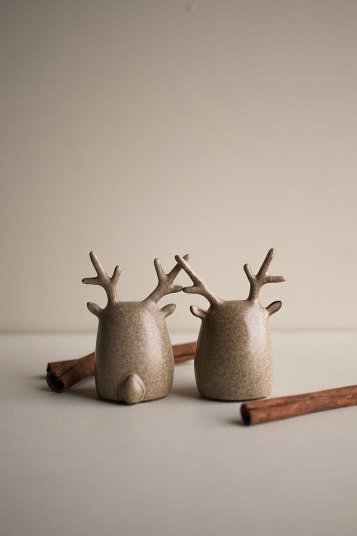 Deer twins 2 pezzi, Beige DBKD