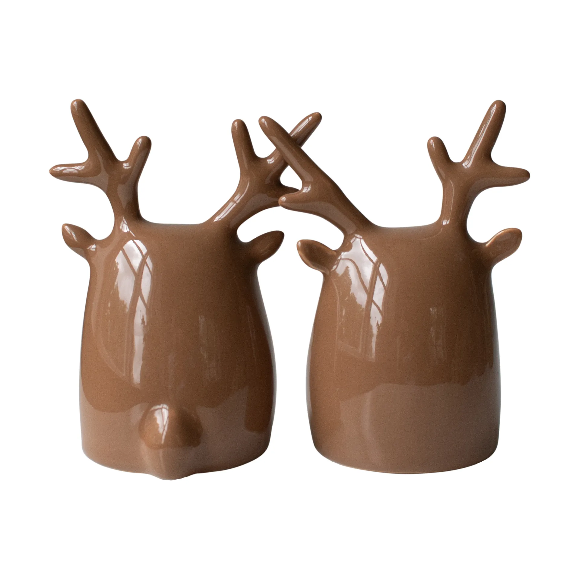 Deer twins 2 pezzi, Shiny nougat DBKD
