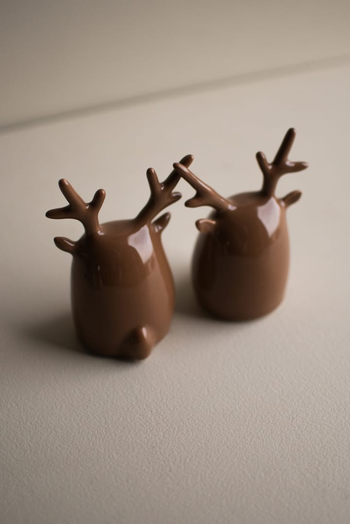 Deer twins 2 pezzi, Shiny nougat DBKD