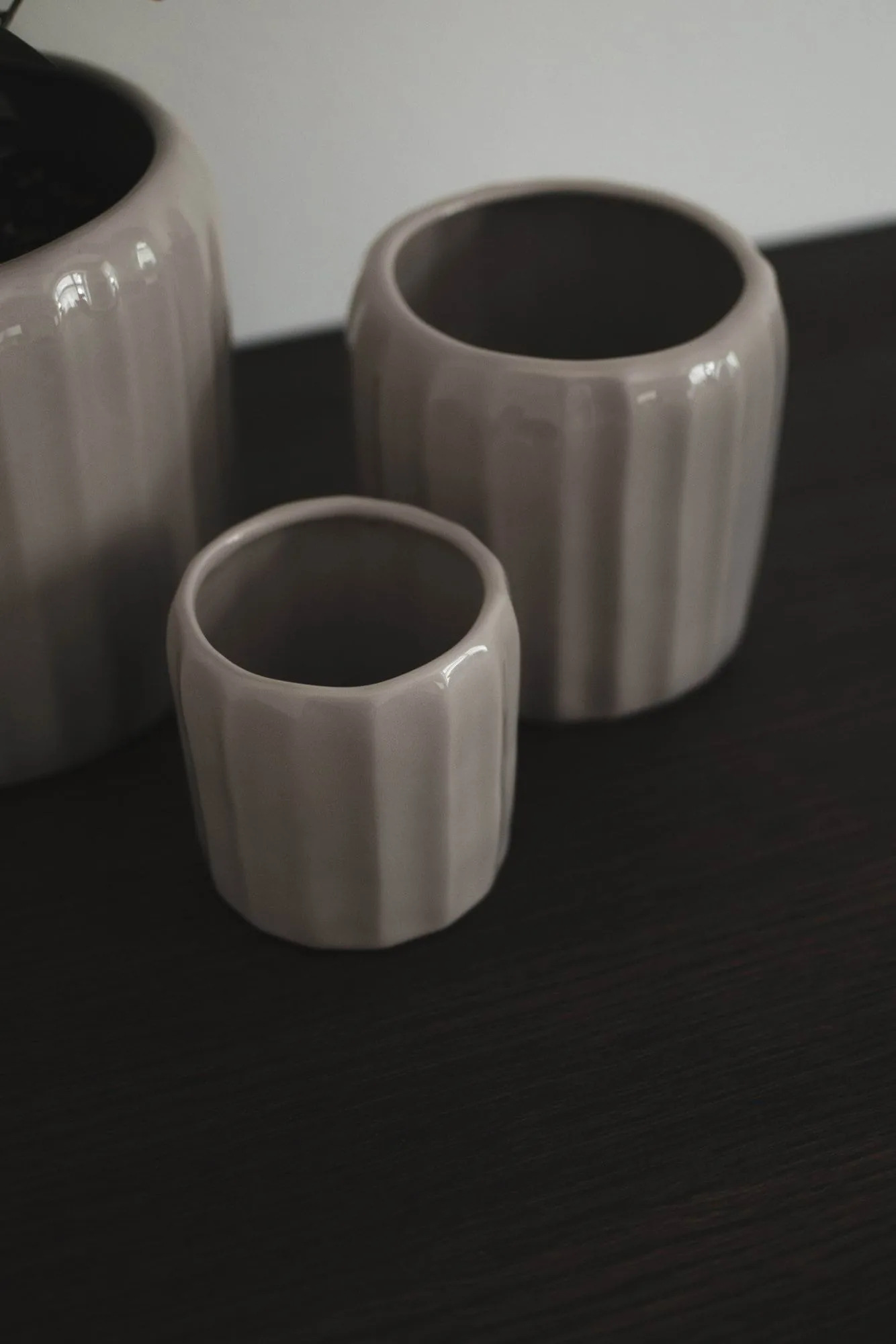 Ease vaso, Shiny mole, Ø10x10 cm DBKD