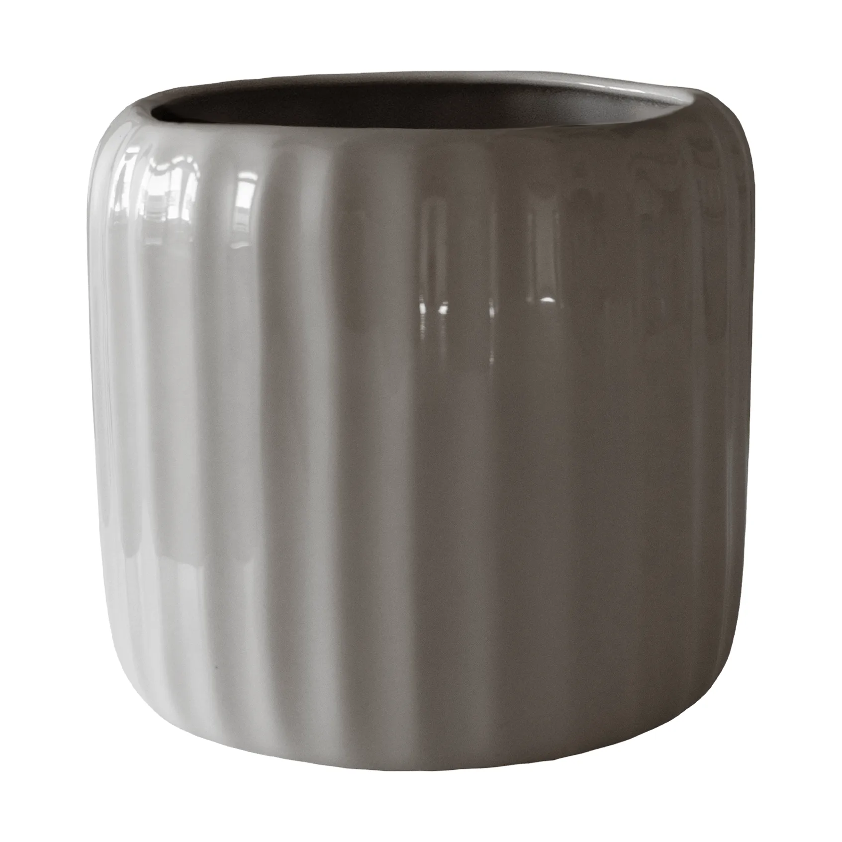 Ease vaso, Shiny mole, Ø20x18 cm DBKD