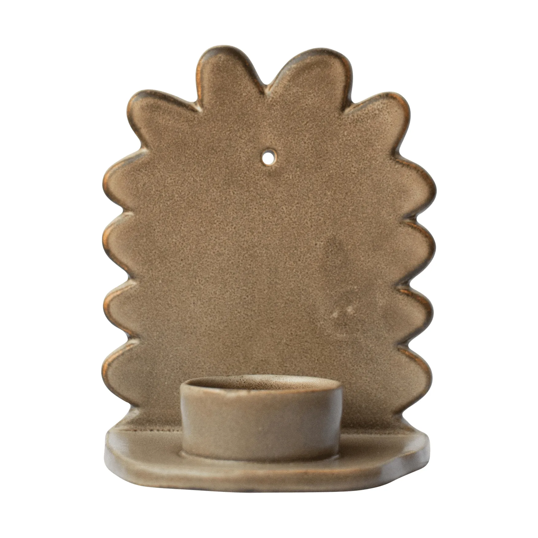 Flowery applique da parete, Beige DBKD