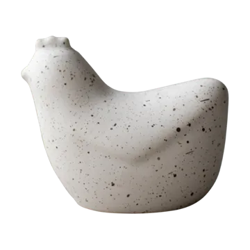 Galline Mini 8 cm - White dot - DBKD