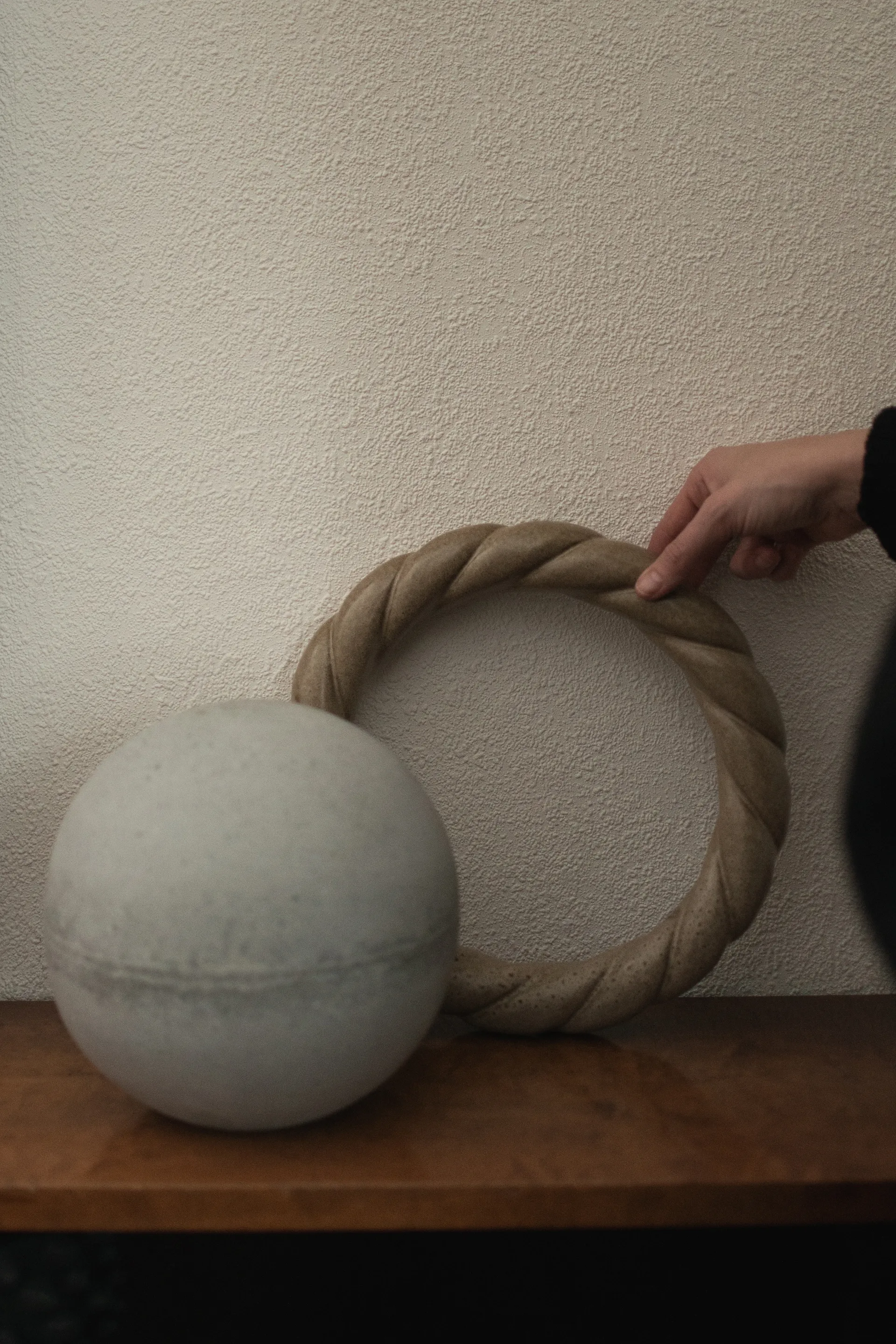 Ghirlanda Twine Ø27 cm, Beige DBKD