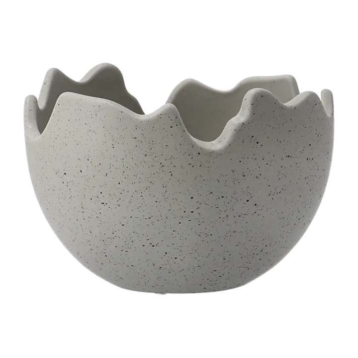 Happy Easter ciotola guscio d'uovo grande - Mole dot - DBKD