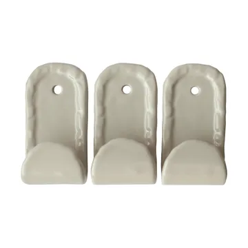Hook ganci 3 pezzi - Beige - DBKD