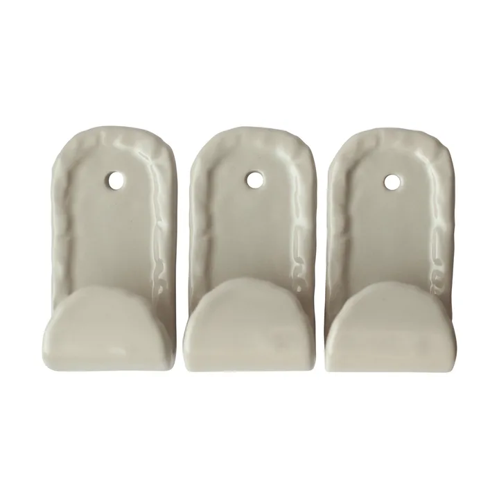 Hook ganci 3 pezzi - Beige - DBKD