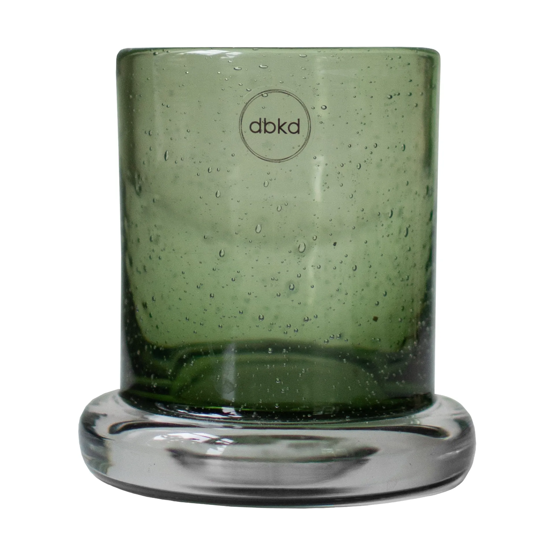 Lanterna portacandela Bubble Ø10 cm, Verde DBKD