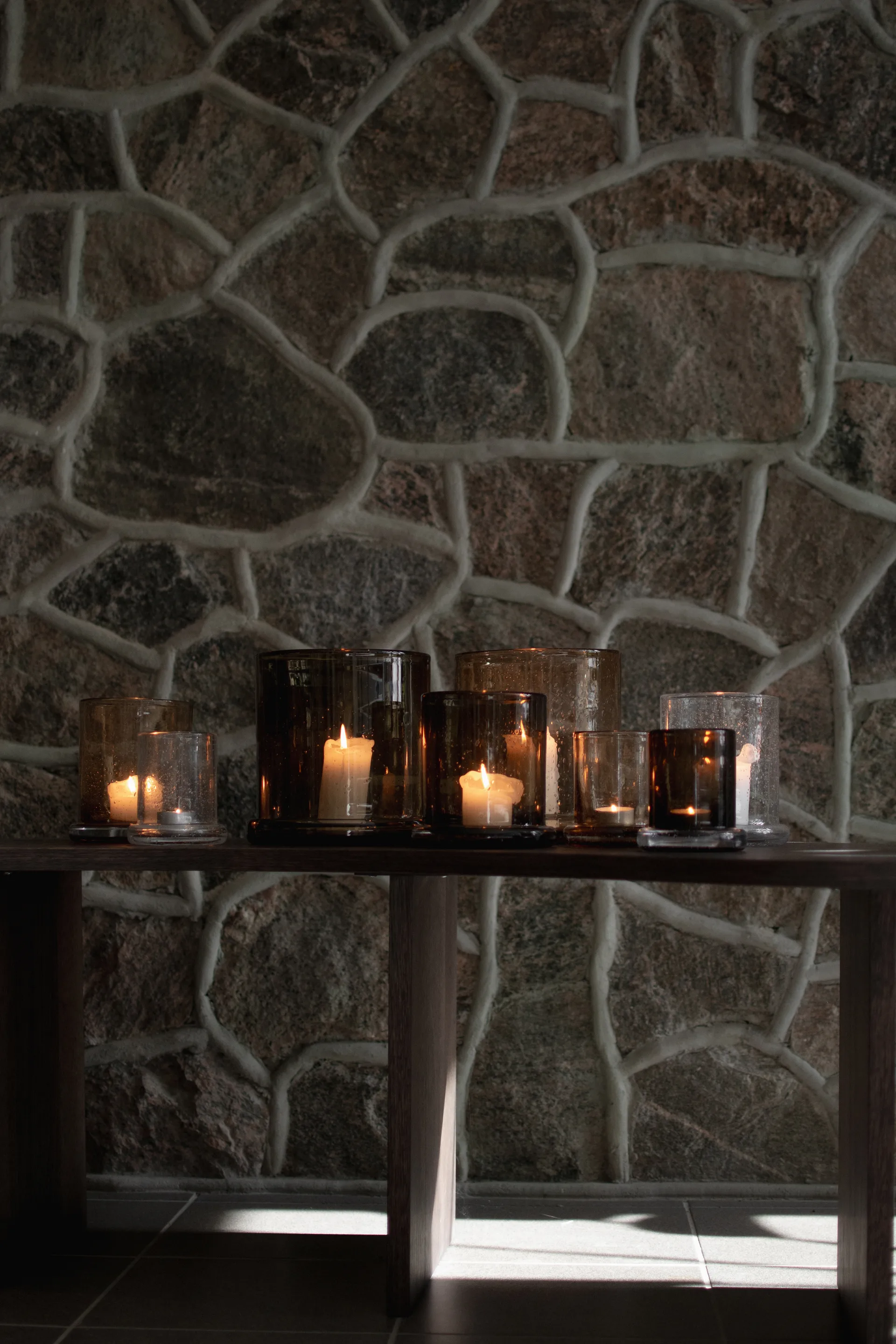 Lanterna portacandela Bubble Ø14 cm, Trasparente DBKD