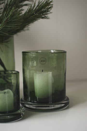 Lanterna portacandela Bubble Ø14 cm - Verde - DBKD