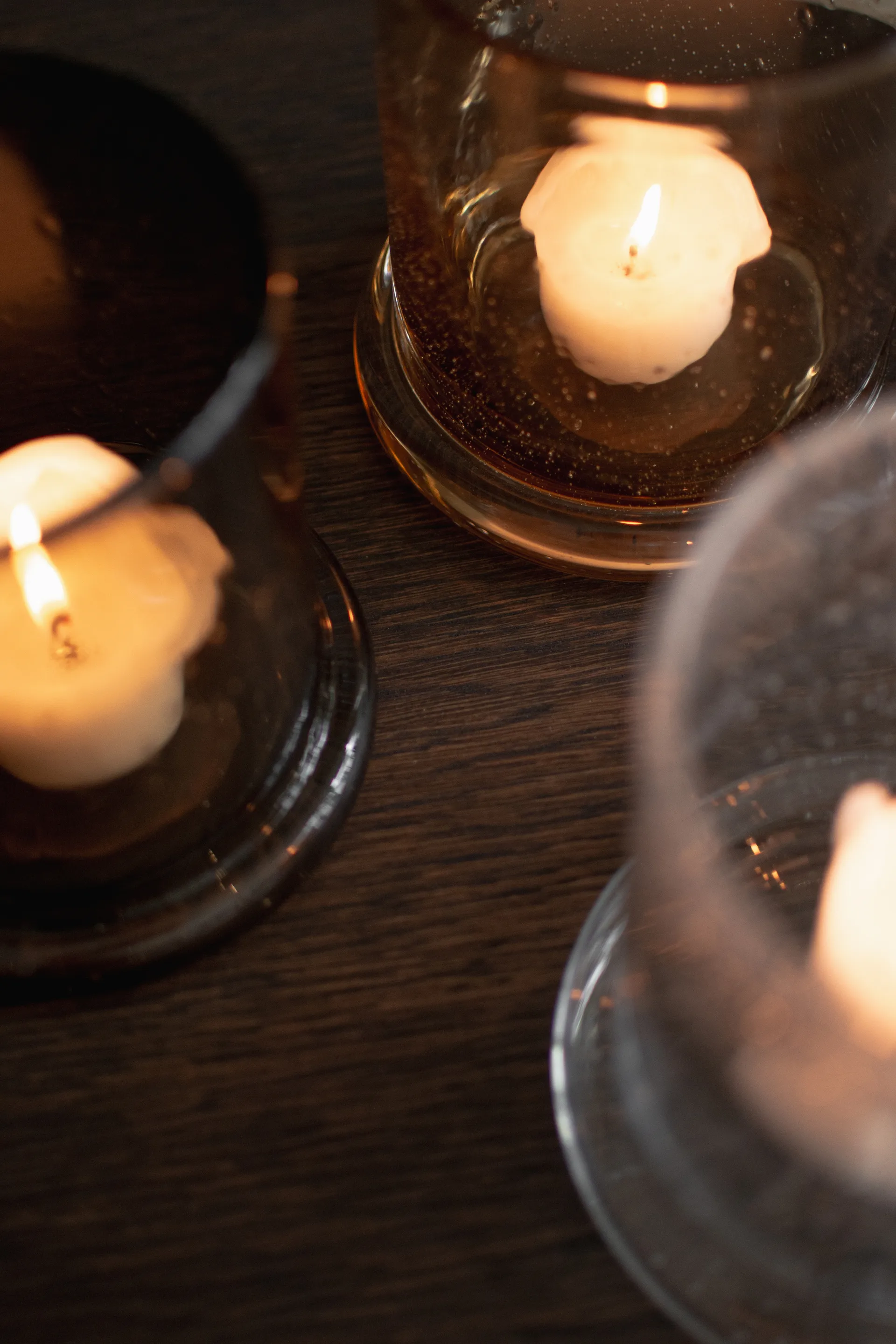 Lanterna portacandela Bubble Ø20 cm, Ruggine DBKD