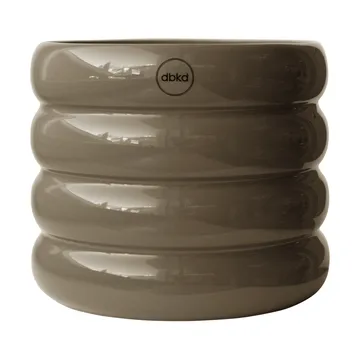 Mud vaso shiny dust - Ø14 cm - DBKD