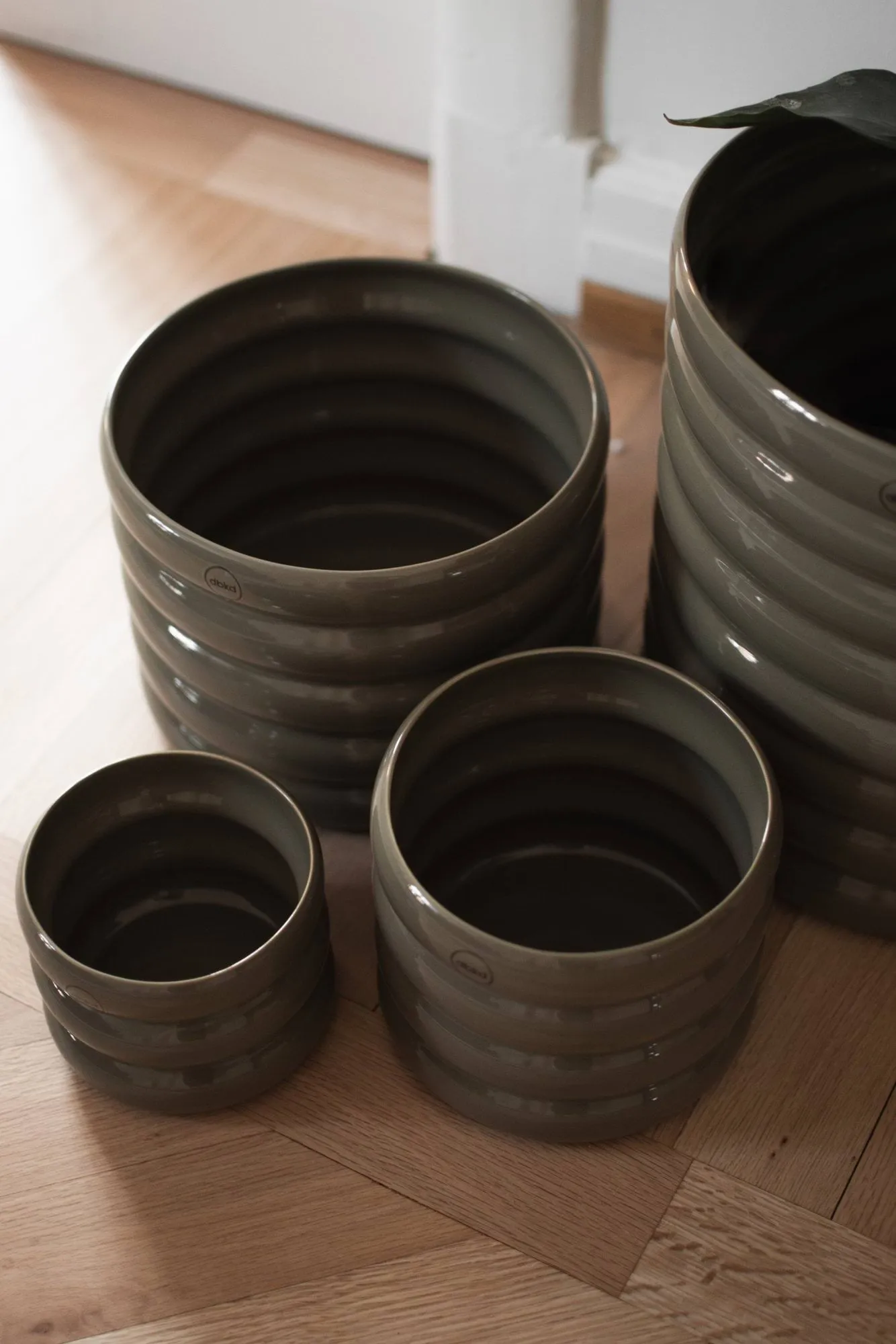 Mud vaso shiny dust, Ø20 cm DBKD