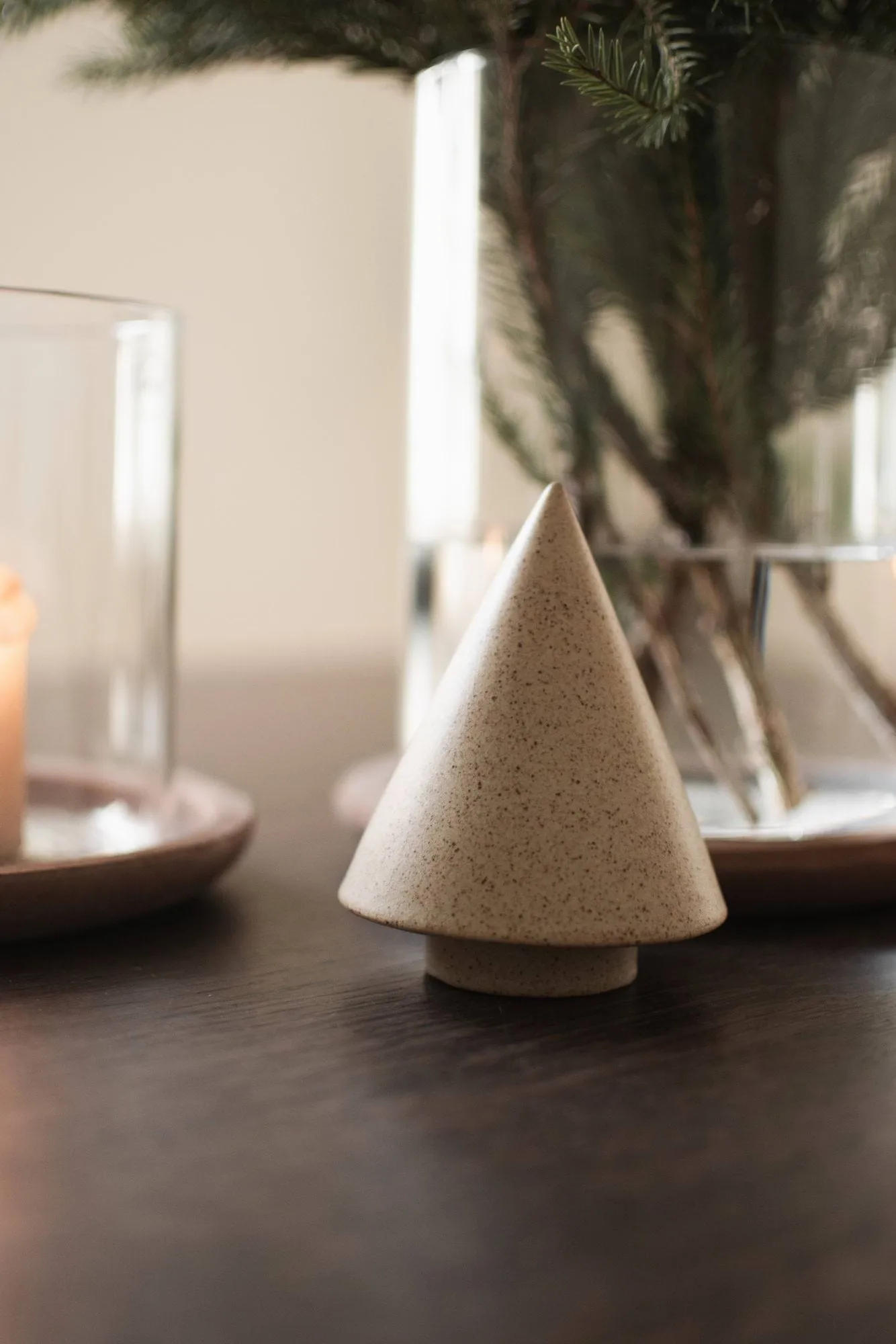 Peak albero decorativo, Beige, Ø9 cm DBKD
