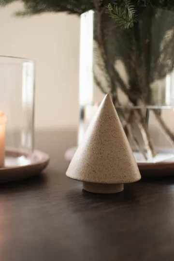 Peak albero decorativo - Beige, Ø9 cm - DBKD