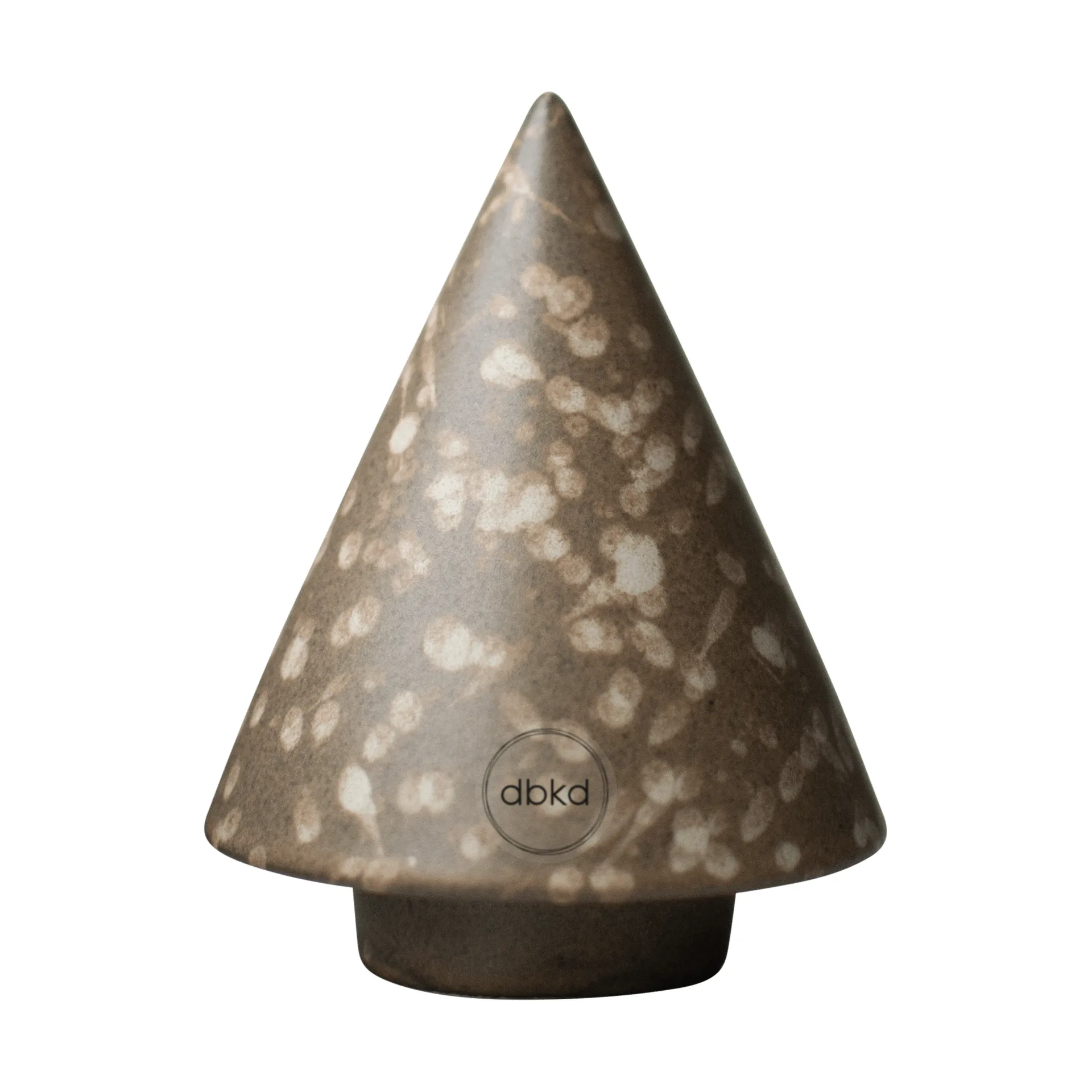 Peak albero decorativo, Puntino brown, Ø9 cm DBKD