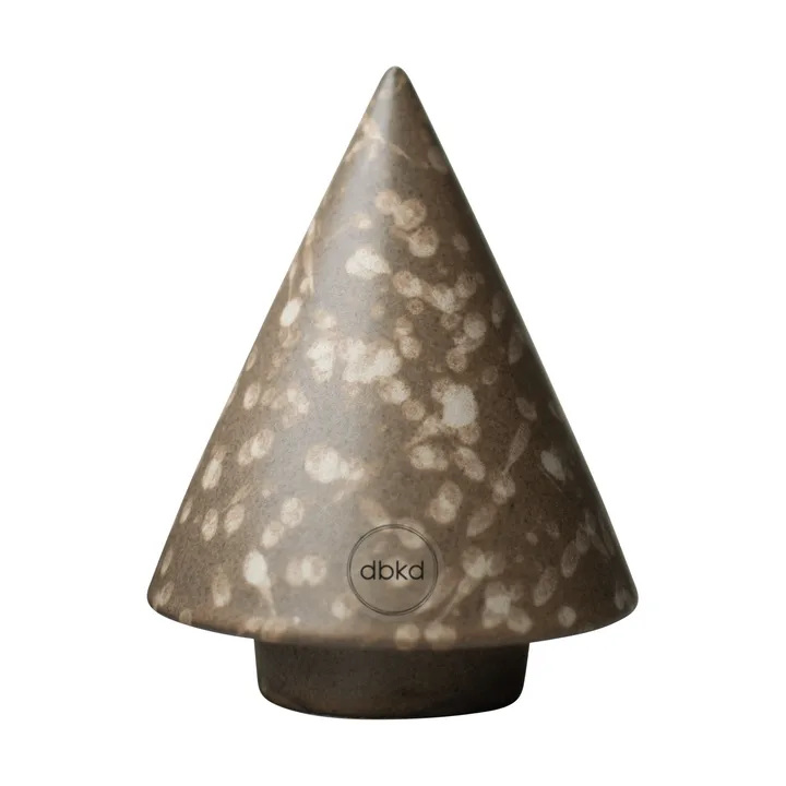 Peak albero decorativo - Puntino brown, Ø9 cm - DBKD