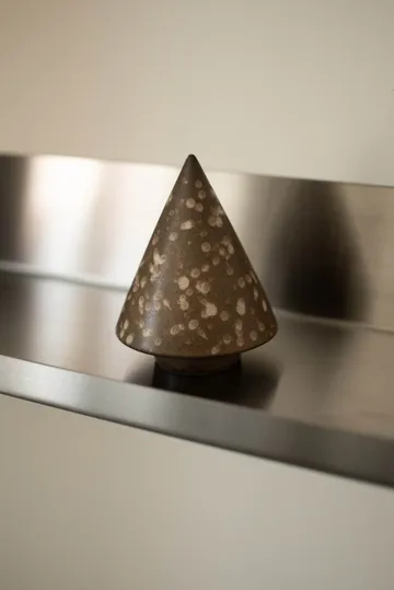 Peak albero decorativo - Puntino brown, Ø9 cm - DBKD