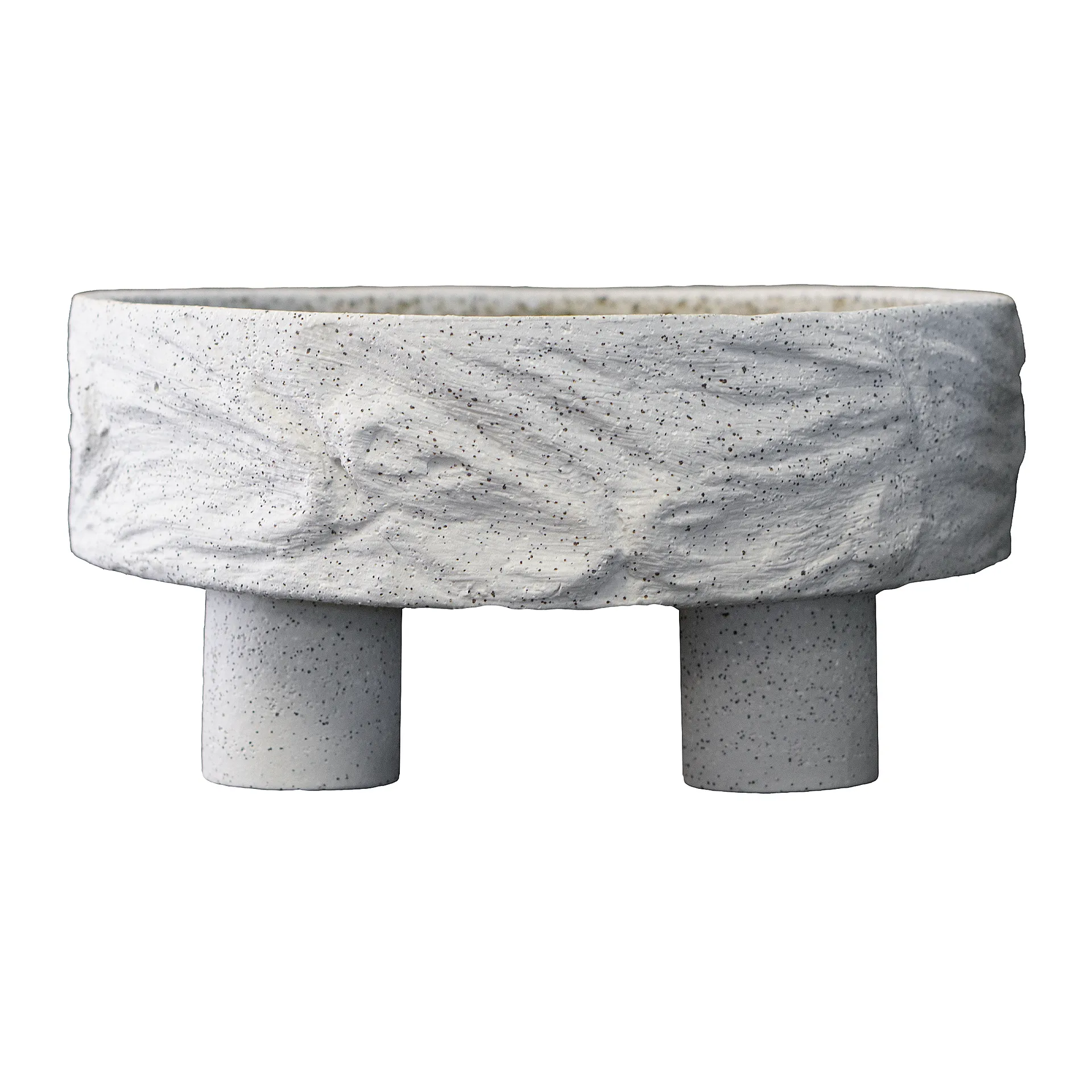 Piatto con piedi Clay Ø 25 cm, sand DBKD