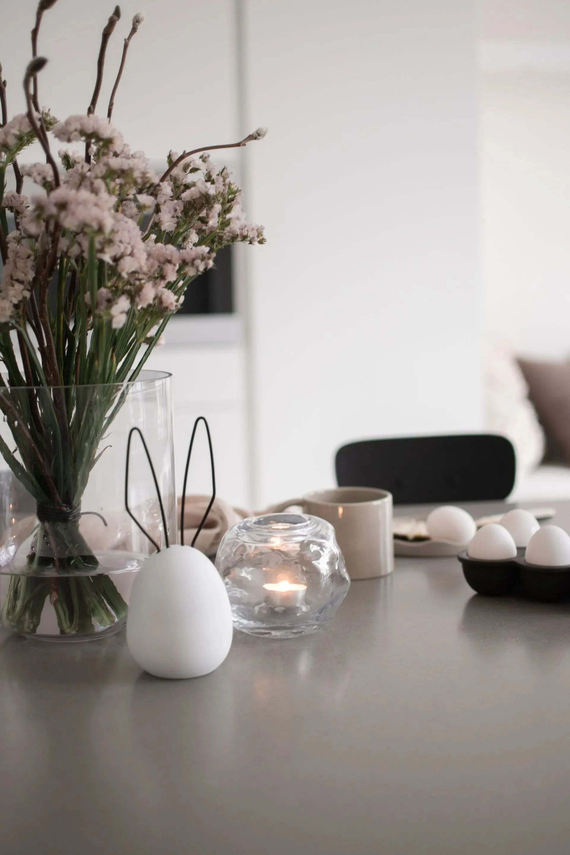 Portacandela mini Bunch, Ø 12 cm, Trasparente DBKD