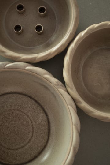Portacandela Twine plate Ø30 cm - Beige - DBKD