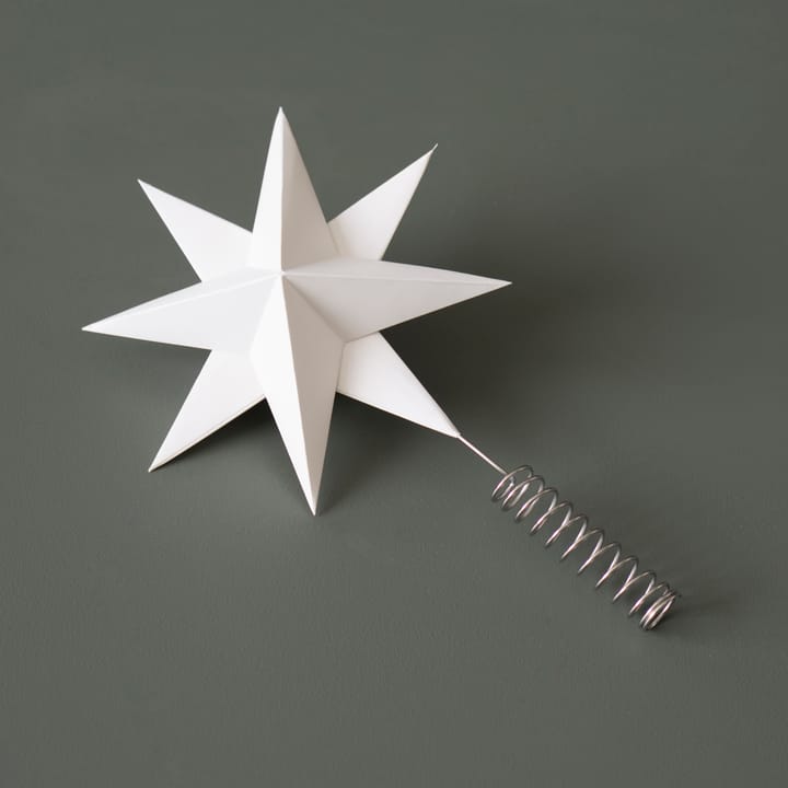 Puntale a stella per albero di Natale Tree tops - Bianco - DBKD