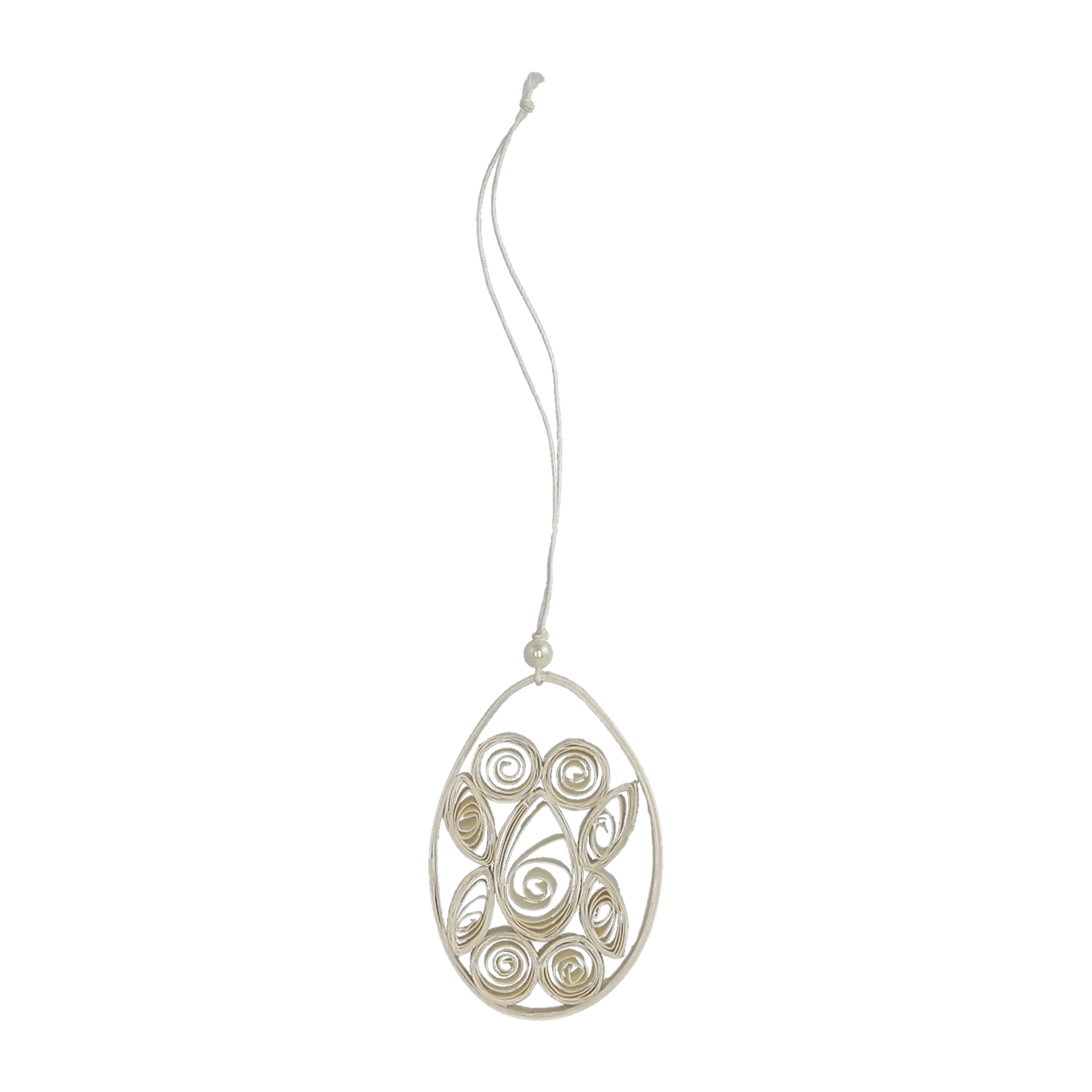 Uovo di carta pendente di Pasqua,  DBKD