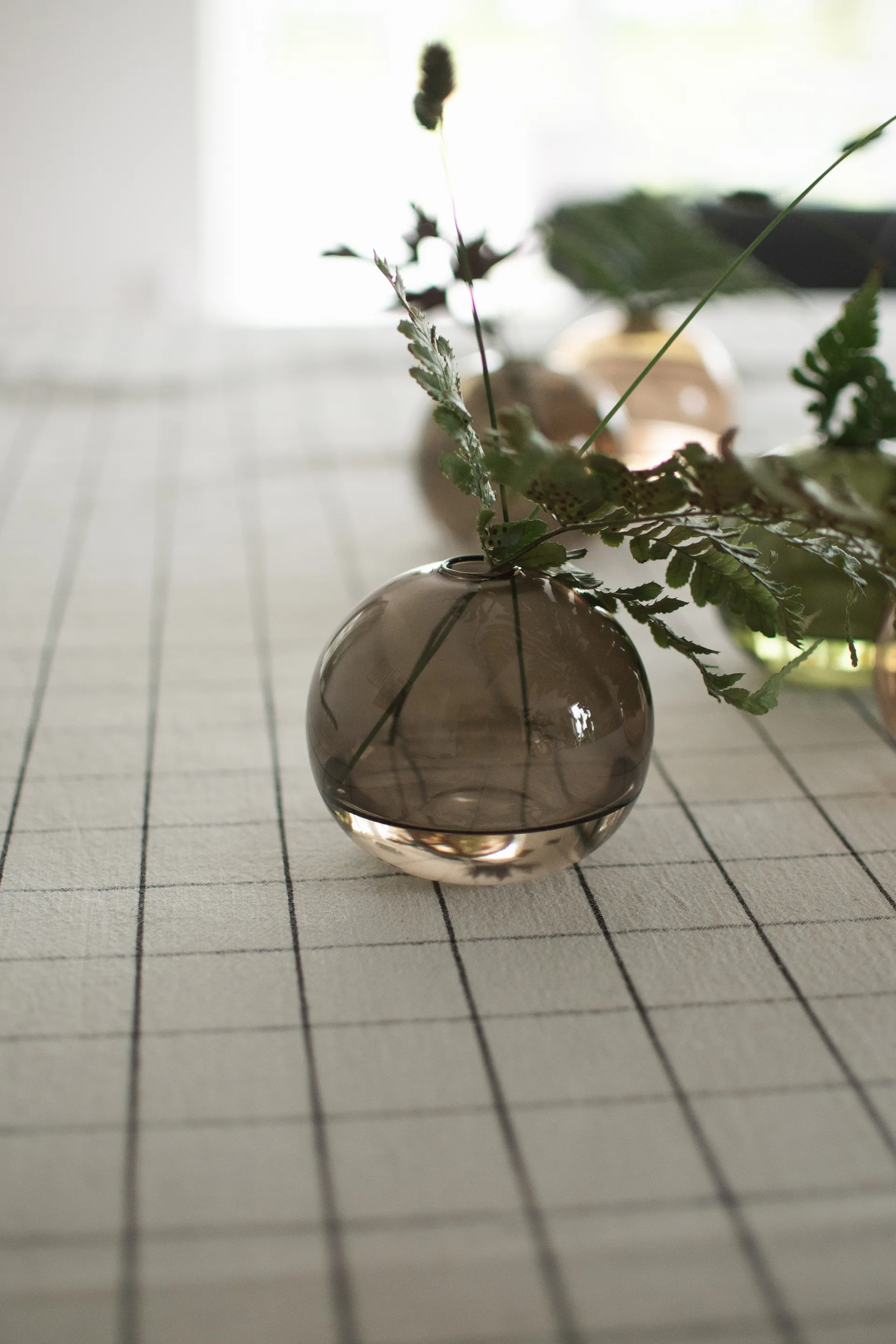 Vaso Ball Ø10 cm, Marrone DBKD