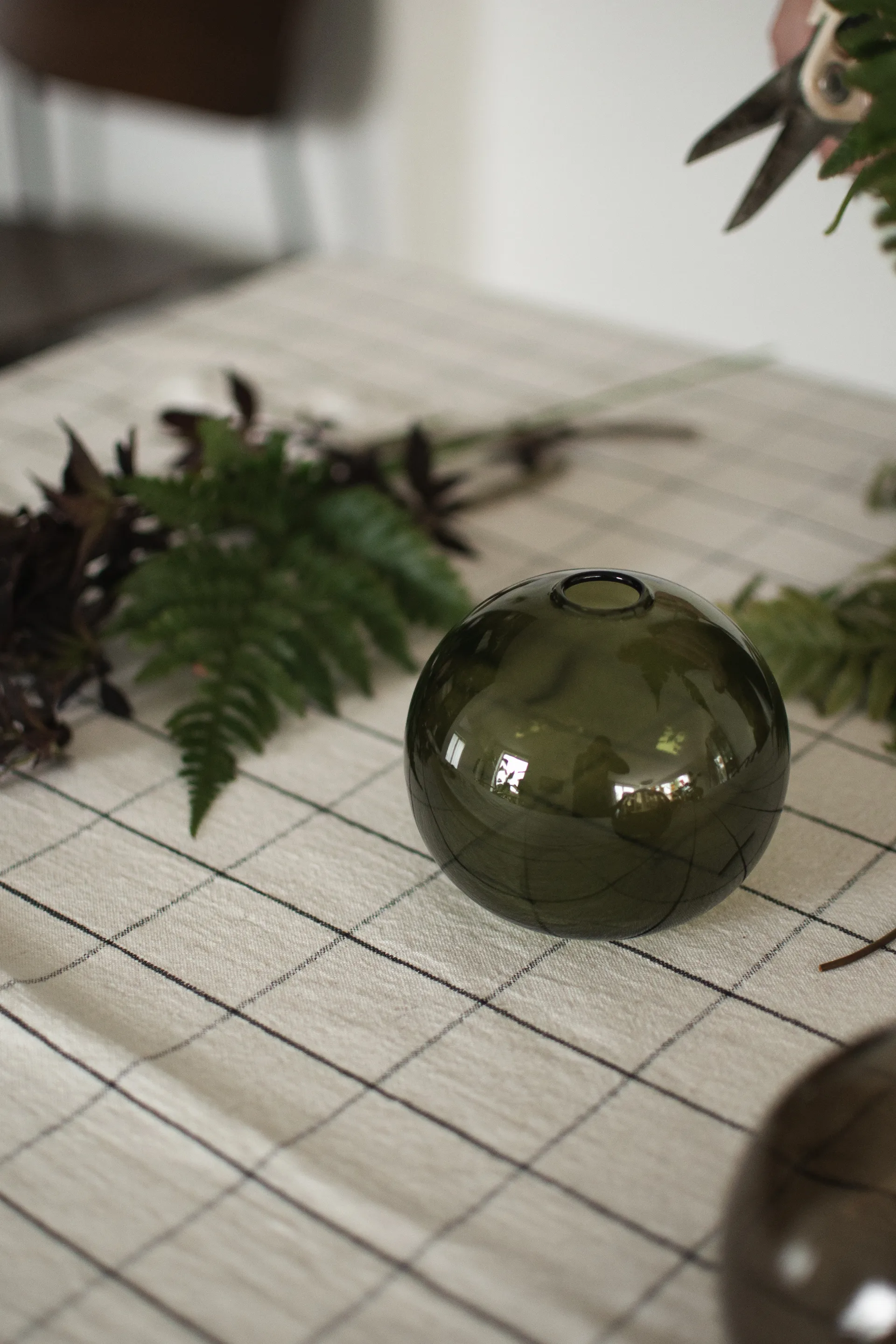 Vaso Ball Ø10 cm, Verde DBKD