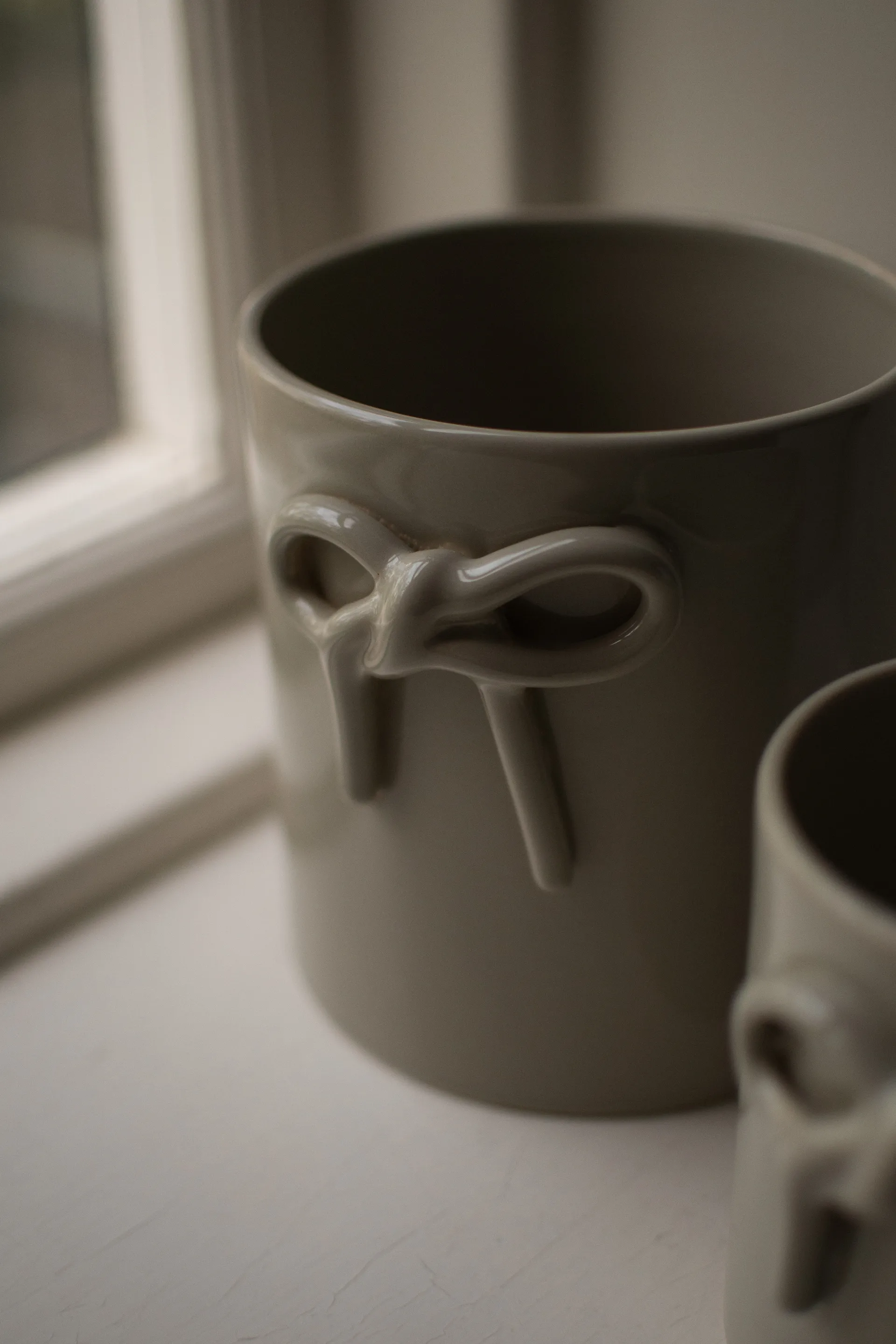 Vaso Bow Ø14 cm, Shiny mole DBKD