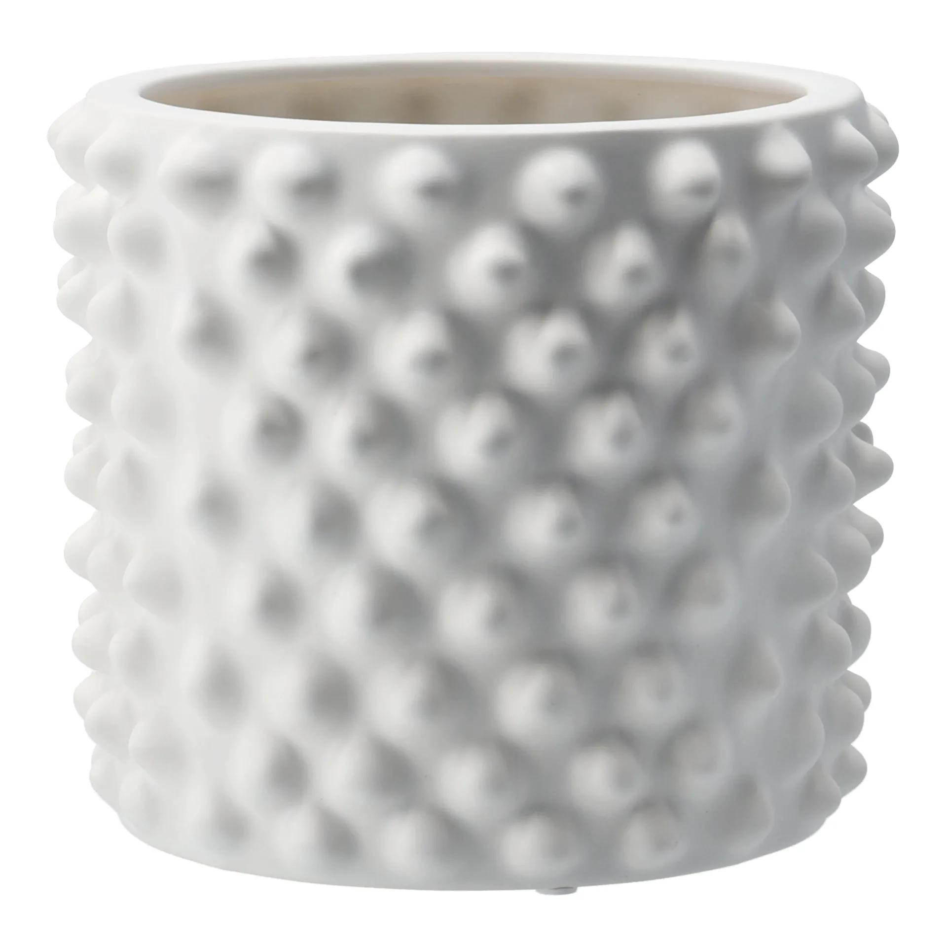 Vaso da fiori Cloudy matte white, piccolo DBKD