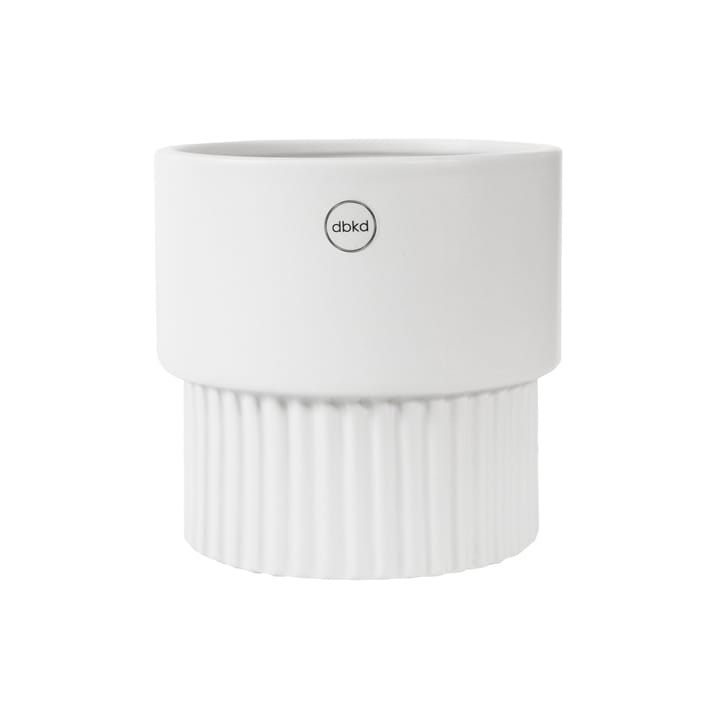 Vaso da fiori Front Ø 16, bianco DBKD