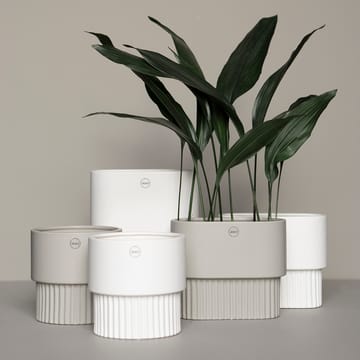 Vaso da fiori Front Ø 16 - bianco - DBKD