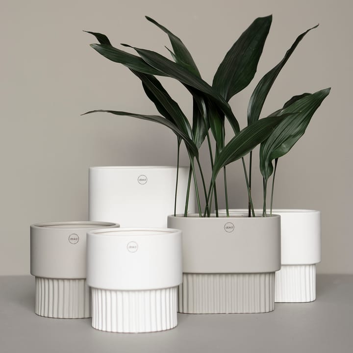 Vaso da fiori Front Ø 16, bianco DBKD