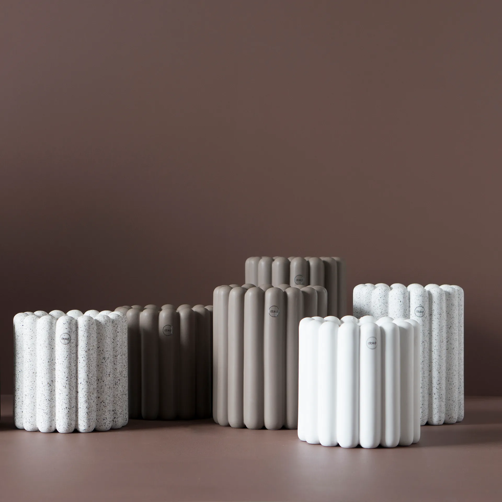 Vaso da fiori Mist grande Ø19x27 cm, Dust DBKD