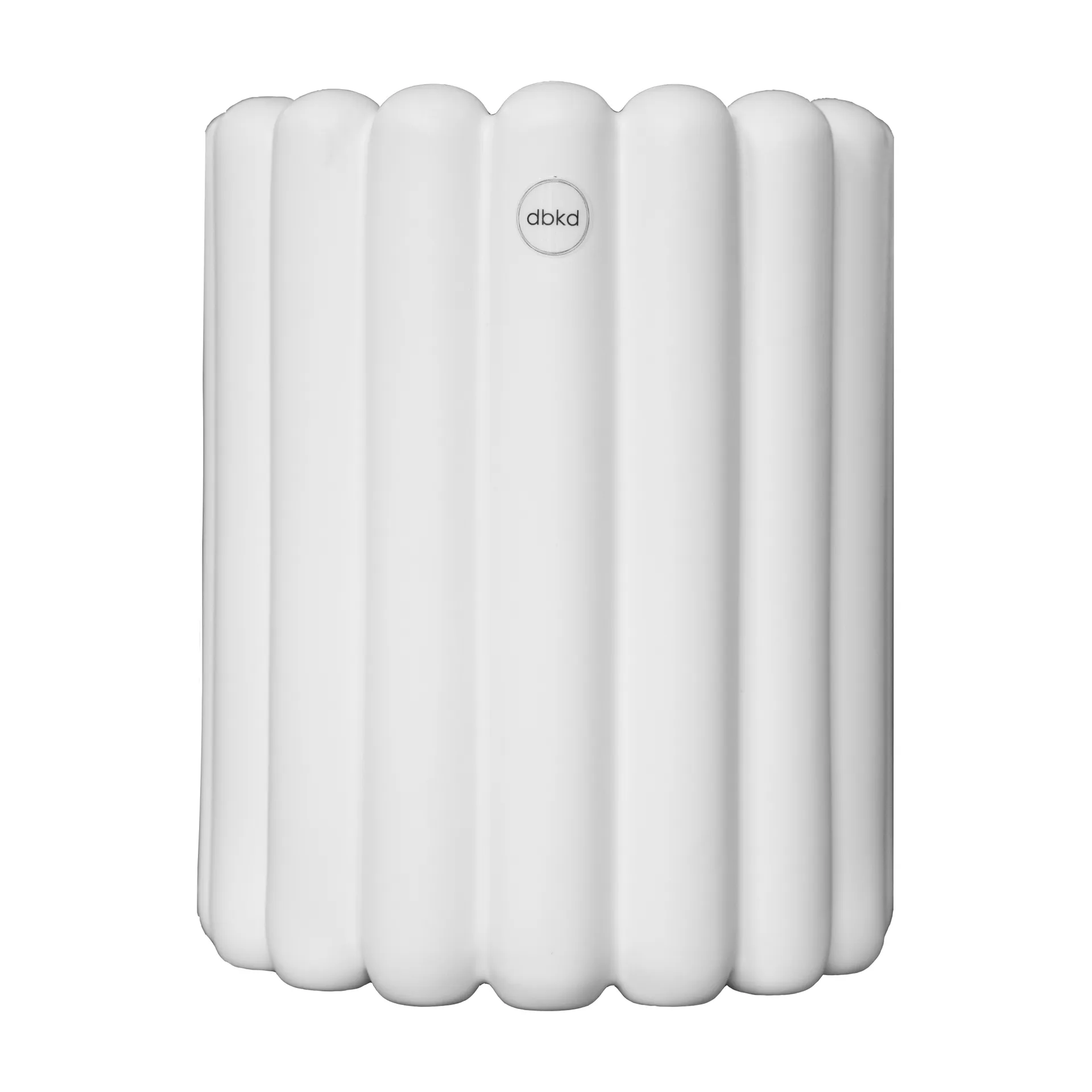 Vaso da fiori Mist medio Ø19x23 cm, Bianco DBKD