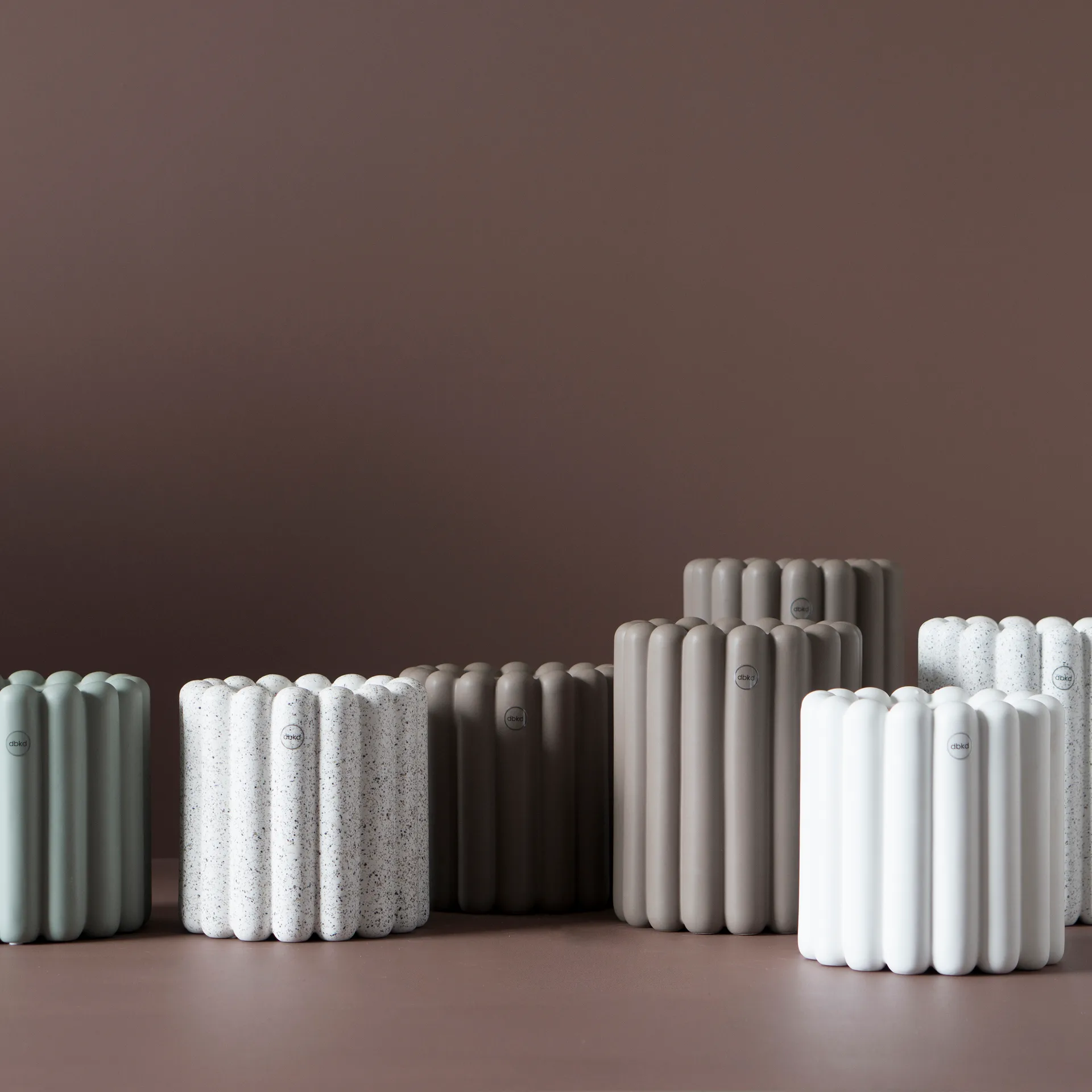 Vaso da fiori Mist medio Ø19x23 cm, Dust DBKD